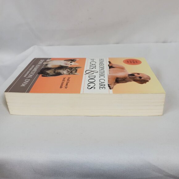 Homeopathic Care for Cats & Dogs By Don hamilton DVM Paperback Book - Picture 3 of 10